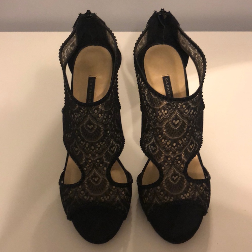 black heels